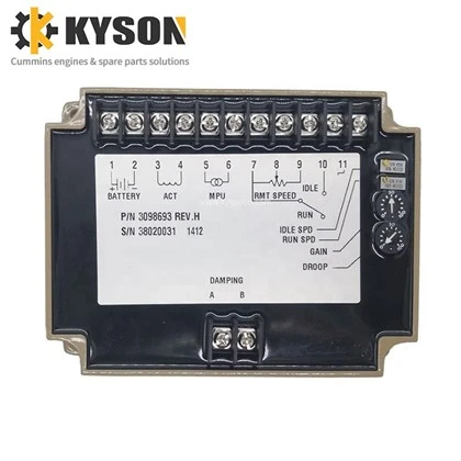 500KW 이상의 발전기를 위한 엔진 속도 컨트롤러 제어 장치 주지사 EFC 3098693